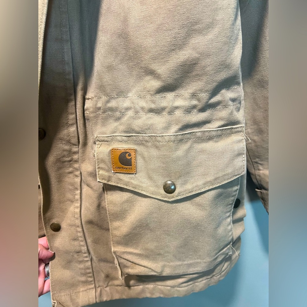 Carhartt Brown Canvas Field Jacket - Picture 7 of 13